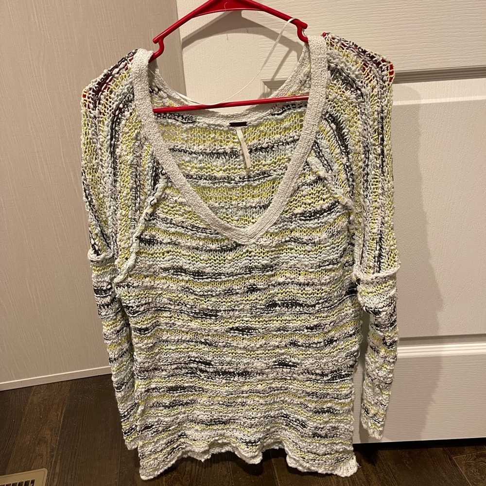 Free People popcorn sweater